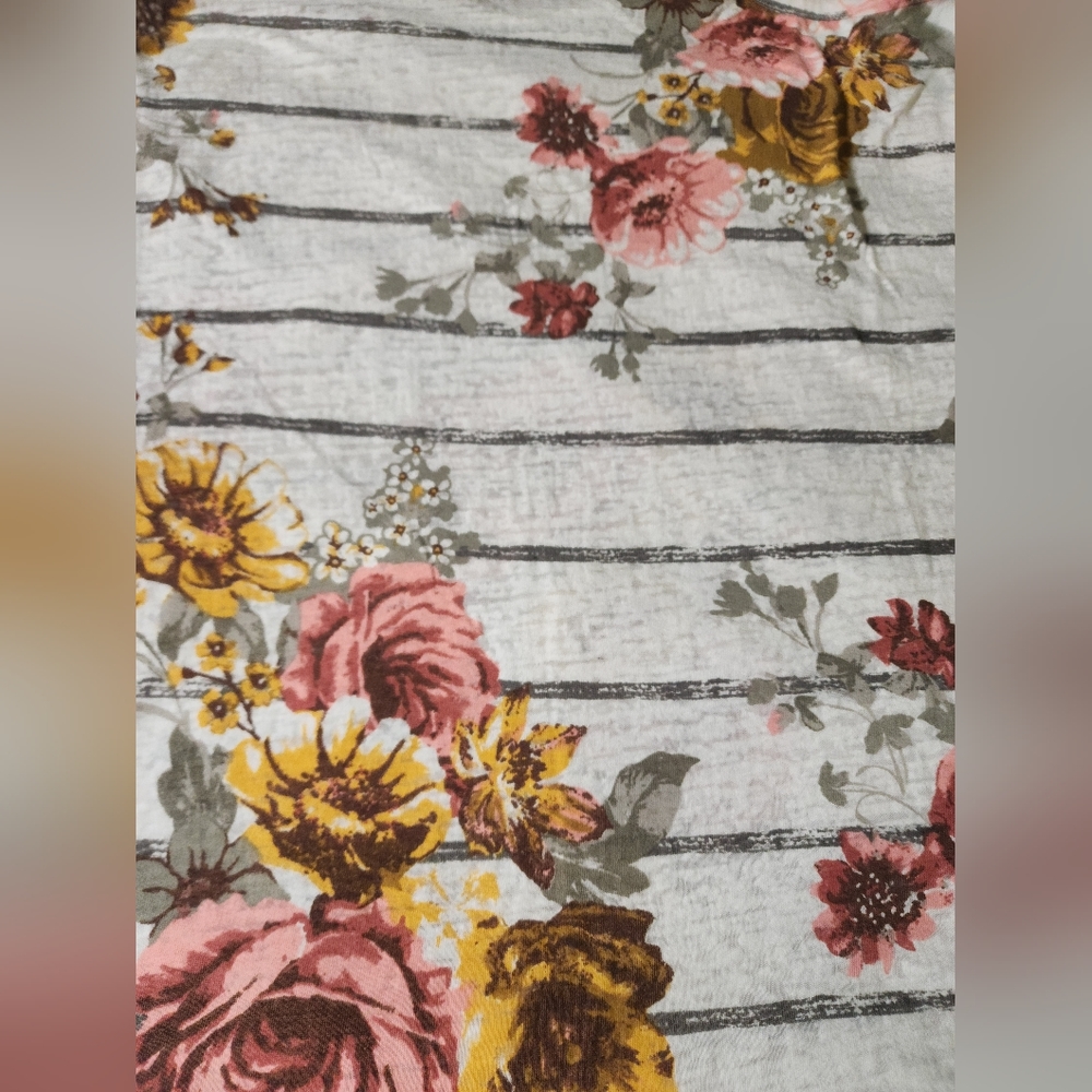 Floral Racerback Tank (S12) - Picture 5 of 9